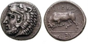 Herakleia Pontika Sikkesi MÖ 415-394 yılına tarihlenmiş en eski sikkelerden biridir.