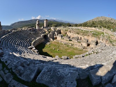 Xanthos Antik Kenti'nin Nereidler Anıtı ve Nereidler'in (MÖ 390-380) Ana Vatanı Türkiye - Antalya'dır